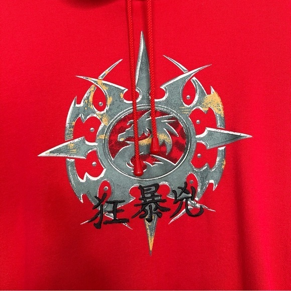 No boundaries Sweatshirt Y2k Hoodie Streetwear Hip Hop JNCO Graphic Print 3XL - Picture 2 of 6